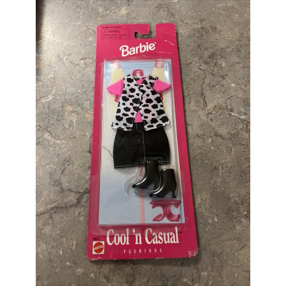 Vintage Barbie Cool N' Casual Fashions Western Cowgirl 1997